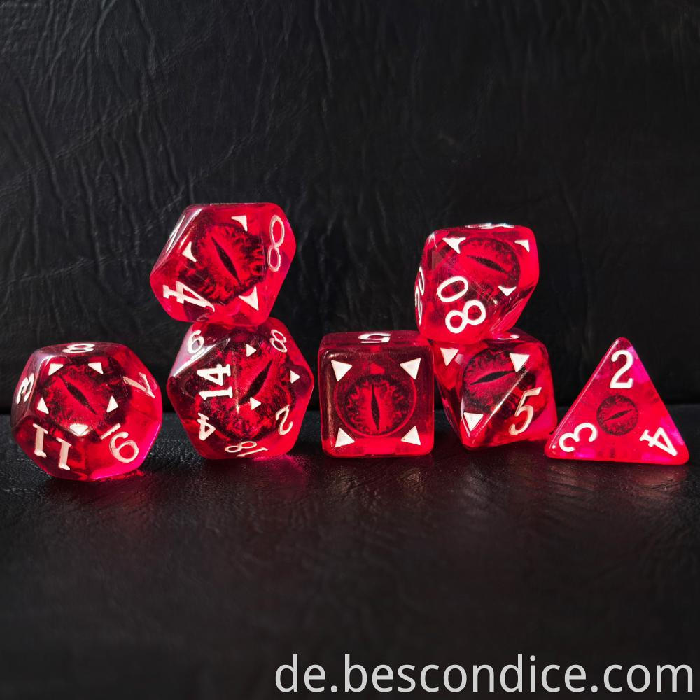 Dnd Dice Set Dragon Eye 2